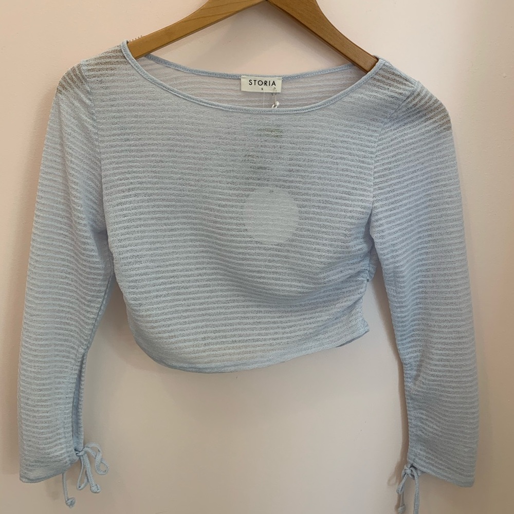 STORIA Cinched Crop Top